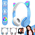 Fone De Ouvido Headphone Sem Fio Gatinho FON-9026 Basike - Imagem 1