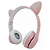 Fone De Ouvido Headphone Sem Fio Gatinho FON-9026 Basike - Imagem 12