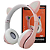 Fone De Ouvido Headphone Sem Fio Gatinho FON-9026 Basike - Imagem 10
