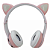 Fone De Ouvido Headphone Sem Fio Gatinho FON-9026 Basike - Imagem 11