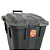 Lixeira Com Pedal 60 Litros Antares - Imagem 2