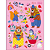 Caderno Brochura Caligrafia Capa Dura Sapeca Feminino 40 Folhas Tilibra - Imagem 3