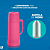 Garrafa Térmica Topazio Rosa 1L Soprano - Imagem 2