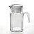 Jarra De Vidro Com Tampa De Plastico 500ml CK6373 Clink - Imagem 1
