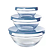 Conjunto De Pote De Vidro Com Tampa De Plastico Com 3 Peças CK6154 Clink - Imagem 3