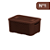 Caixa Organizadora Rattan Marrom Café N°1 2044 Plasnew - Imagem 2