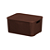 Caixa Organizadora Rattan Marrom Café N°2 2054 Plasnew - Imagem 2