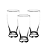 Conjunto De Copo Para Chopp Tulipa 350ml Com 3 Peças CK6084 Clink - Imagem 2