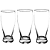 Conjunto De Copo Para Chopp Tulipa 350ml Com 3 Peças CK6084 Clink - Imagem 3