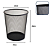 Lixeira Para Escritório Aramado 10 Litros CZ23640 Cosy - Imagem 2