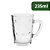 Caneca De Vidro Prisma 235ml VDA09039 Rio De Ouro - Imagem 1