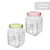 Pote De Vidro Com Tampa De Plastico 700ml BA-28403 Top - Imagem 1