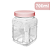 Pote De Vidro Com Tampa De Plastico 700ml BA-28403 Top - Imagem 2