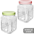 Pote De Vidro Com Tampa De Plastico 1000ml BA-28404 Top - Imagem 1