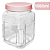 Pote De Vidro Com Tampa De Plastico 1000ml BA-28404 Top - Imagem 2