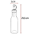 Azeiteiro De Vidro Com Bico Dosador Inox 500ml CK6476 Clink - Imagem 2