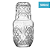 Moringa De Vidro Com Copo Marrocos 500ml 539134 Fratelli - Imagem 1