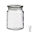 Pote De Vidro Redondo Com Tampa Hermetica 700ml CK6434 Clink - Imagem 1
