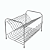 Escorredor De Louças Duplo Aramado Cromado 38x25x23cm 620 Stolf - Imagem 1