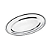 Travessa Rasa Oval Inox 25x18cm 21813 Rio Tijucas - Imagem 1