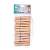 Prendedor De Roupa De Madeira Star Limp Com 24 Peças CLB02022 Wincy - Imagem 1