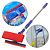 Rodo Limpa Vidro + Escova Modulavel Cabo Inox Extensivel SA7469 Saz - Imagem 1