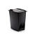 Lixeira Com Pedal Retangular Preto 7 Litros 1017 Rae - Imagem 2
