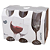 Conjunto De Taça Para Vinho Barone 490ml Com 6 Peças Nadir - Imagem 1