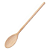 Colher Oval De Madeira 30cm - Imagem 1
