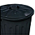 Cesto Fechado Com Tampa Preto 65 Litros Arqplast - Imagem 2