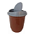 Lixeira Com Tampa Basculante 20 Litros Arqplast - Imagem 1