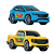 Carrinho Duo Cars 606 Bs Toys - Imagem 1