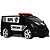 Carrinho Bs Furgão Policia/Resgate 591 Bs Toys - Imagem 2