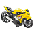 Moto Super 1600 Com Fricção 195 Bs Toys - Imagem 2