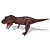 Dinossauro Dinopark Hunters T- Rex Com Som 681 Bee Toys - Imagem 4
