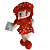 Boneca De Pano 27cm 0456 Bee Toys - Imagem 3