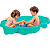 Piscina Tanque Caranguejo 80 Litros 8003 Homeplay - Imagem 1