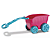 Carriola Com Acessórios Diver Praia Pink 8285 Diver Toys - Imagem 2