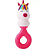 Mordedor Chocalho Unicórnio Diver For Baby 8174 Diver Toys - Imagem 2