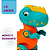 Boneco Tchuco Rex Monta E Desmonta 0251 Samba Toys - Imagem 6