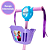 Patinete Frozen Com Som Led E Cestinha DI0023 BBR - Imagem 3