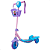 Patinete Frozen Com Som Led E Cestinha DI0023 BBR - Imagem 1