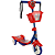 Patinete Homem Aranha Com Som Led E Cestinha D10018 BBR - Imagem 1