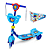 Patinete Sonic Com Som Led E Cestinha S006 BBR - Imagem 1