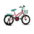 Bicicleta Drika Pink E Azul Turquesa Aro 16 Stone Bike - Imagem 3