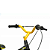 Bicicleta SK-II Preta E Amarelo Morcego Aro 16 Stone Bike - Imagem 5