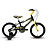 Bicicleta SK-II Preta E Amarelo Morcego Aro 16 Stone Bike - Imagem 2