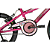 Bicicleta SK-II Pink E Rosa Girl Power Aro 16 Stone Bike - Imagem 5