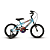 Bicicleta SK-II Azul Claro E Preto Aro 16 Stone Bike - Imagem 1