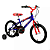 Bicicleta SK-II Azul E Vermelho Aranha Aro 16 Stone Bike - Imagem 2